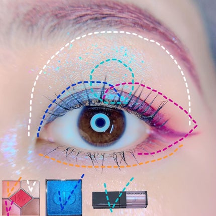 スキルレスライナー/LUMIURGLAS/リキッドアイライナーを使ったクチコミ(2枚目)