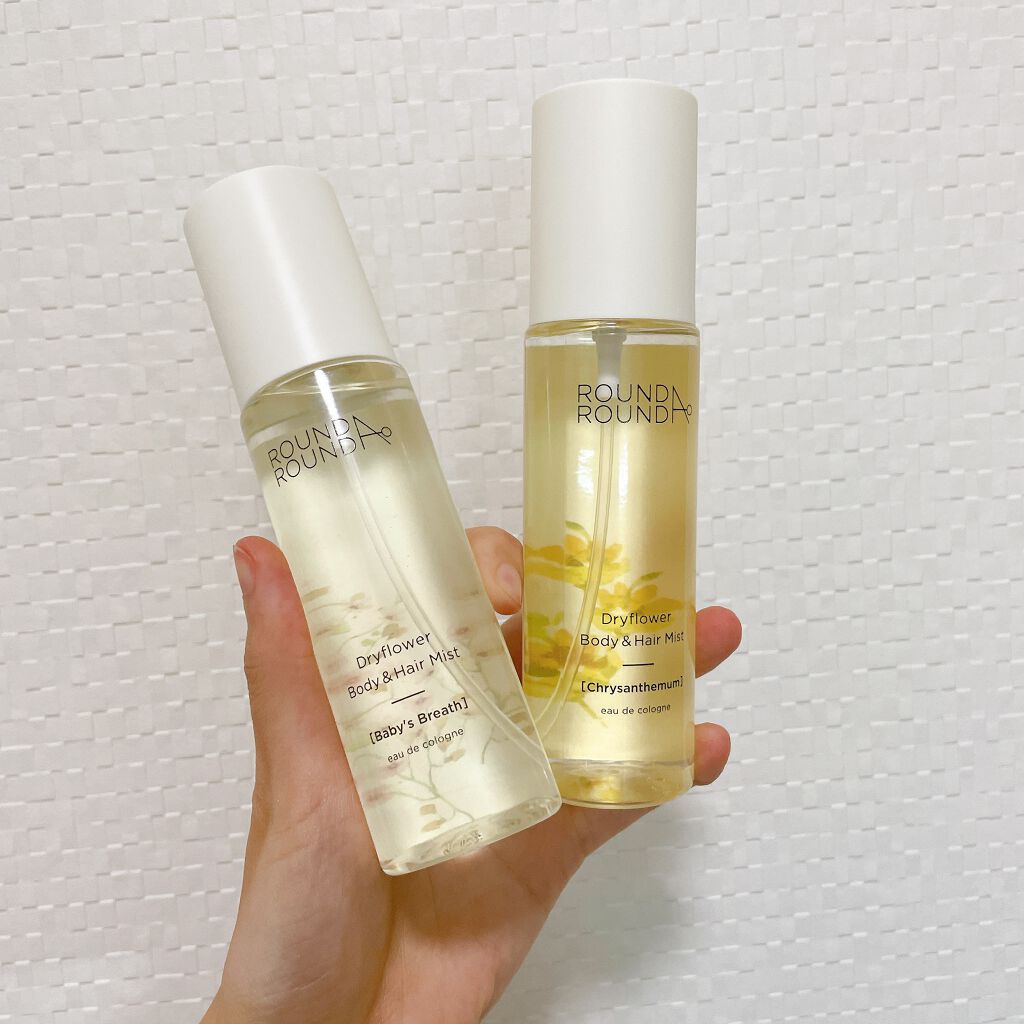 ドライフラワー ボディ&ヘアミスト/ラウンドアラウンド/香水(その他)を使ったクチコミ(1枚目)