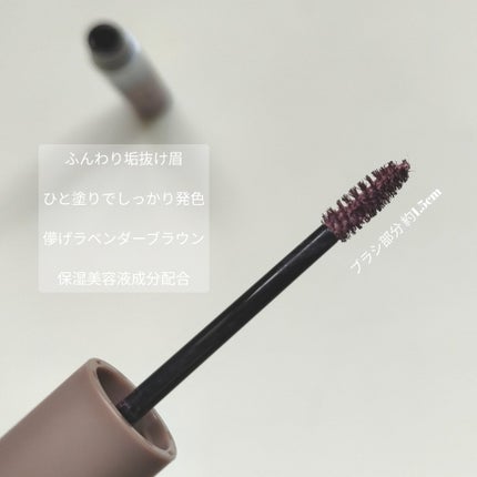 カラーインブロウマスカラ/Ririmew/眉マスカラを使ったクチコミ(3枚目)