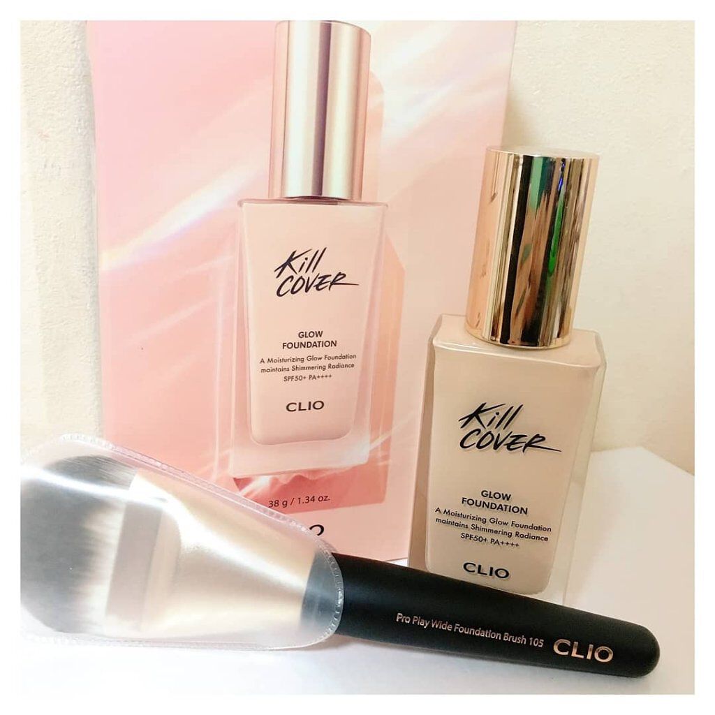 キルカバー グロウ ファンデーション 3.0 linen/CLIO/リキッドファンデーションを使ったクチコミ（2枚目）