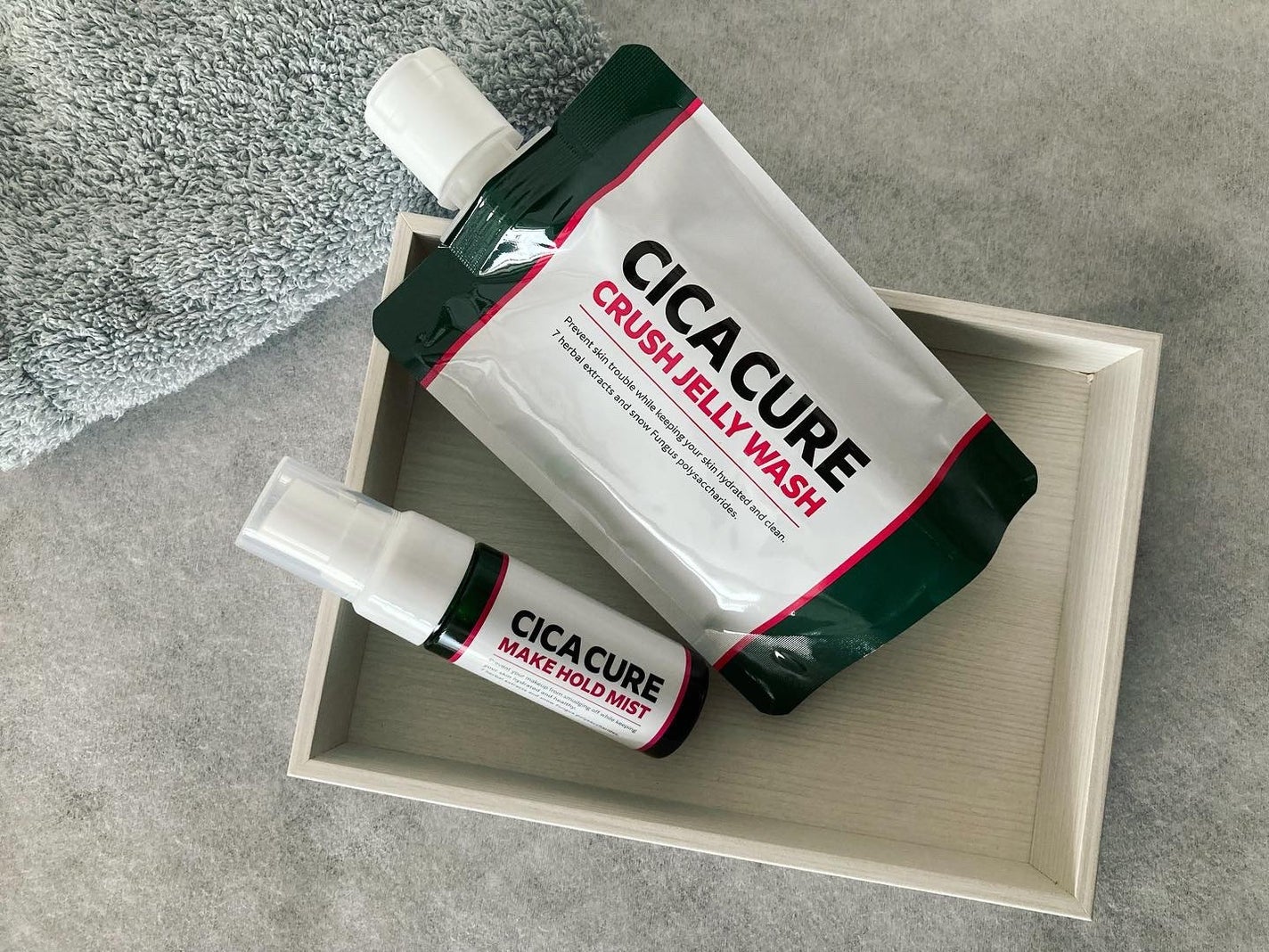 シカキュア メイク ホールドミスト/山忠/ミスト状化粧水を使ったクチコミ(1枚目)