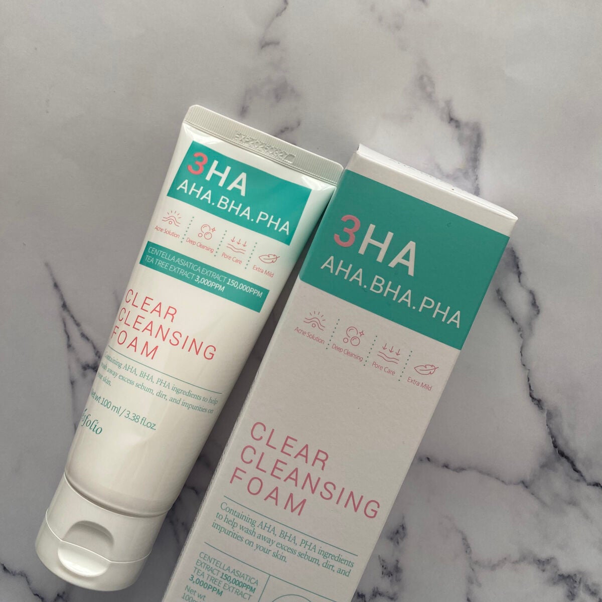 3HAクリアークレンジングフォーム/ESFOLIO/洗顔フォームを使ったクチコミ(2枚目)