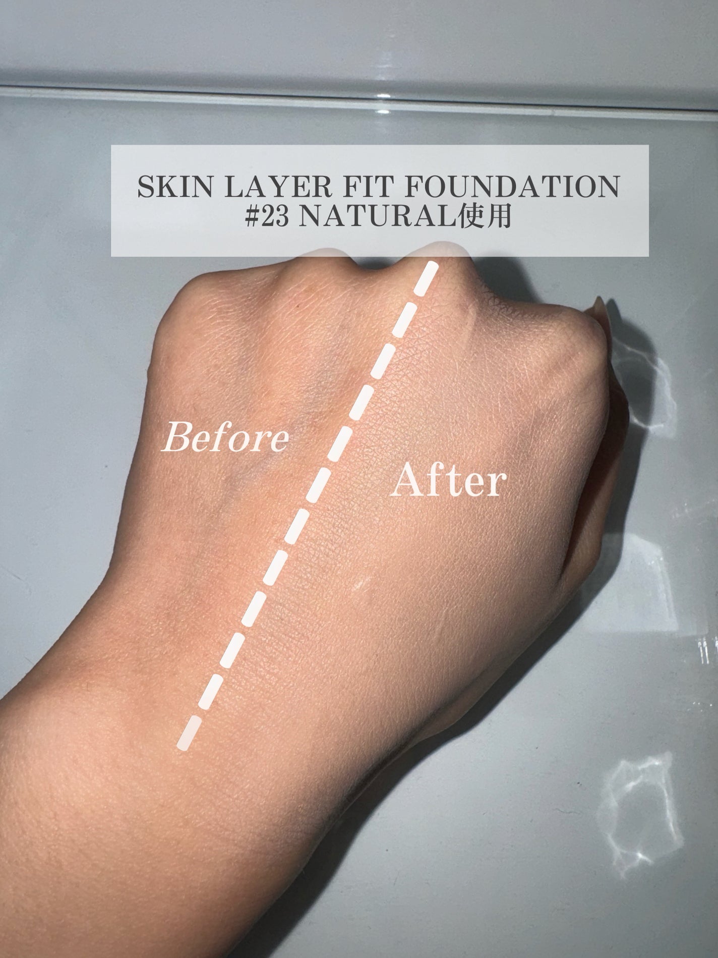 NUN on LIPS 「about___tone様より新商品のファンデーションとコンシ..」(4枚目)