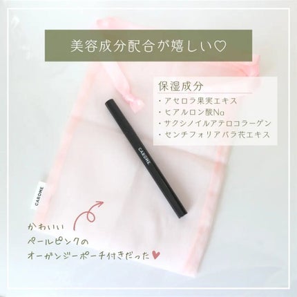 リキッドアイライナー/CAROME./リキッドアイライナーを使ったクチコミ(3枚目)