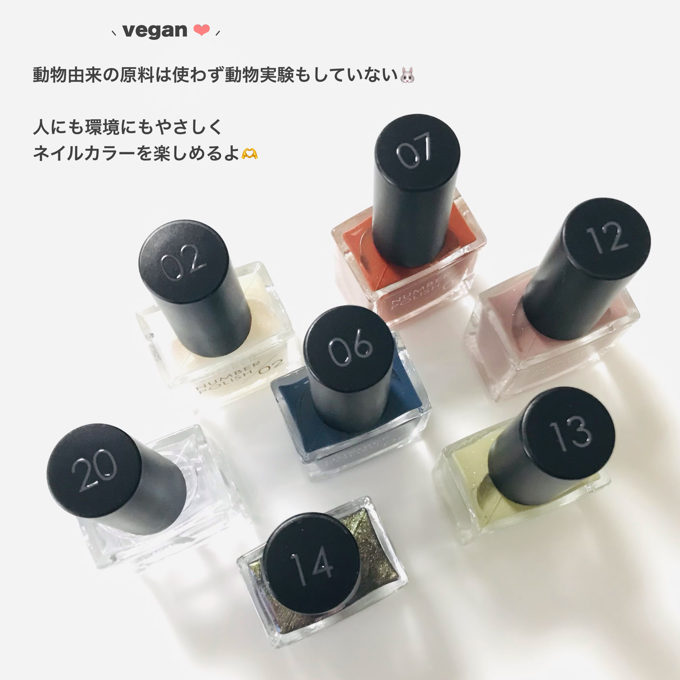 NUMBER POLISH　/D-UP/マニキュアを使ったクチコミ（3枚目）