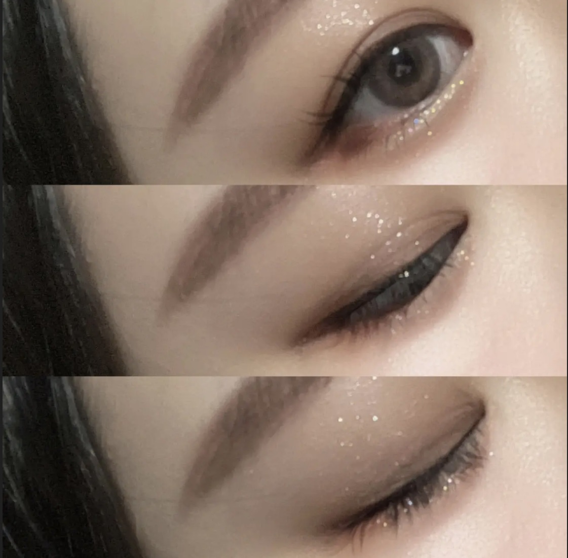 「塗るつけまつげ」自まつげ際立てタイプ/デジャヴュ/マスカラを使ったクチコミ（3枚目）