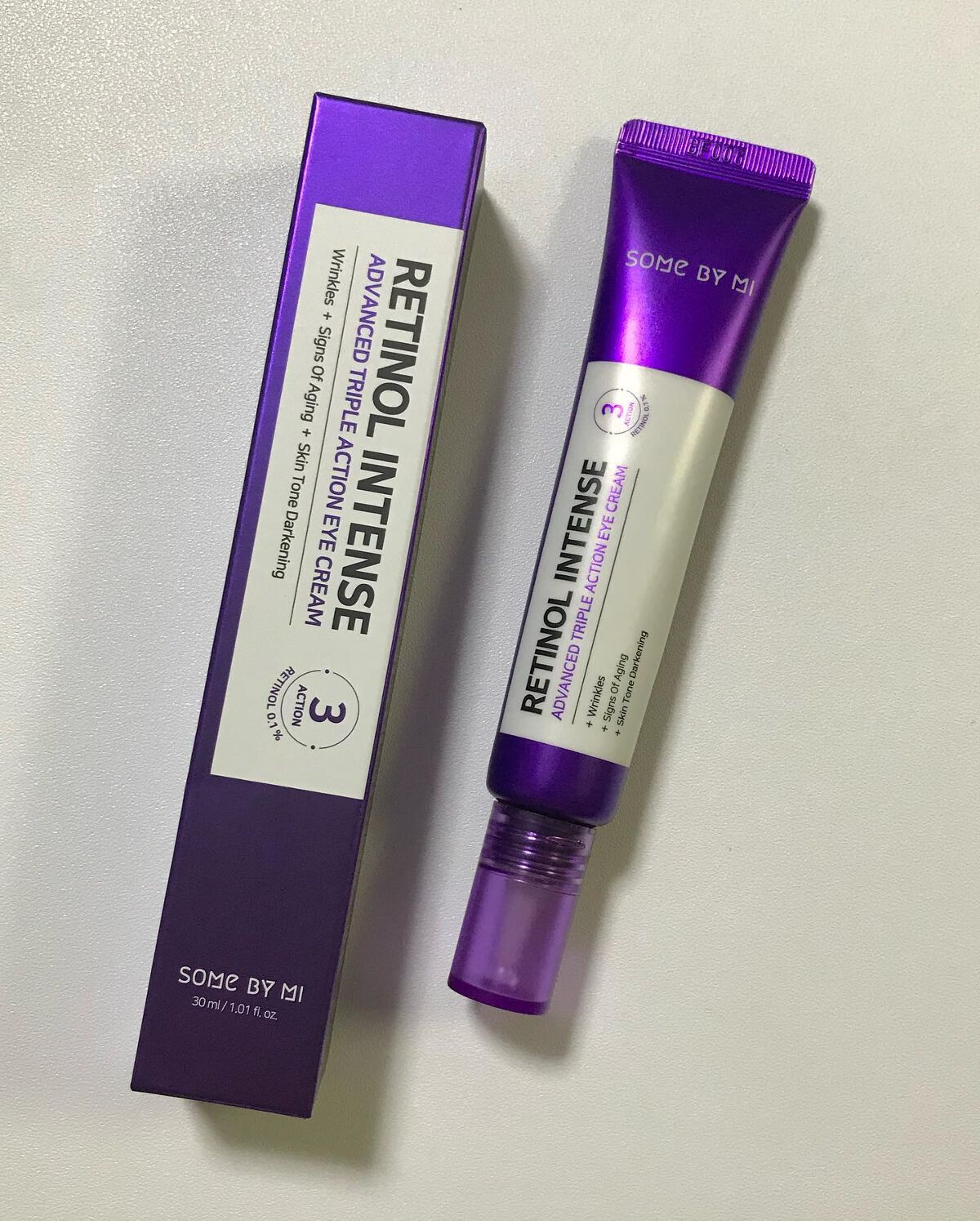 レチノールインテンシブ アドバンスドトリプルアクションアイクリーム/SOME BY MI/アイケア・アイクリームを使ったクチコミ(1枚目)