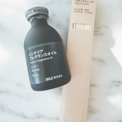 インテリアフレグランスオイル ウッディ/無印良品/その他を使ったクチコミ(2枚目)