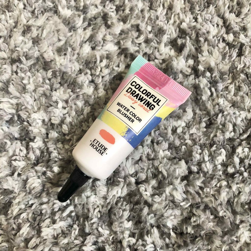 カラフルドローイング ウォーターカラーチーク/ETUDE/リキッドチークを使ったクチコミ（1枚目）