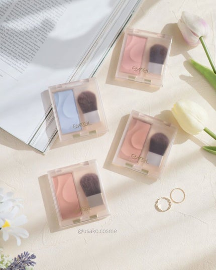 シームレストーン ブラッシュ/excel/パウダーチークを使ったクチコミ(8枚目)