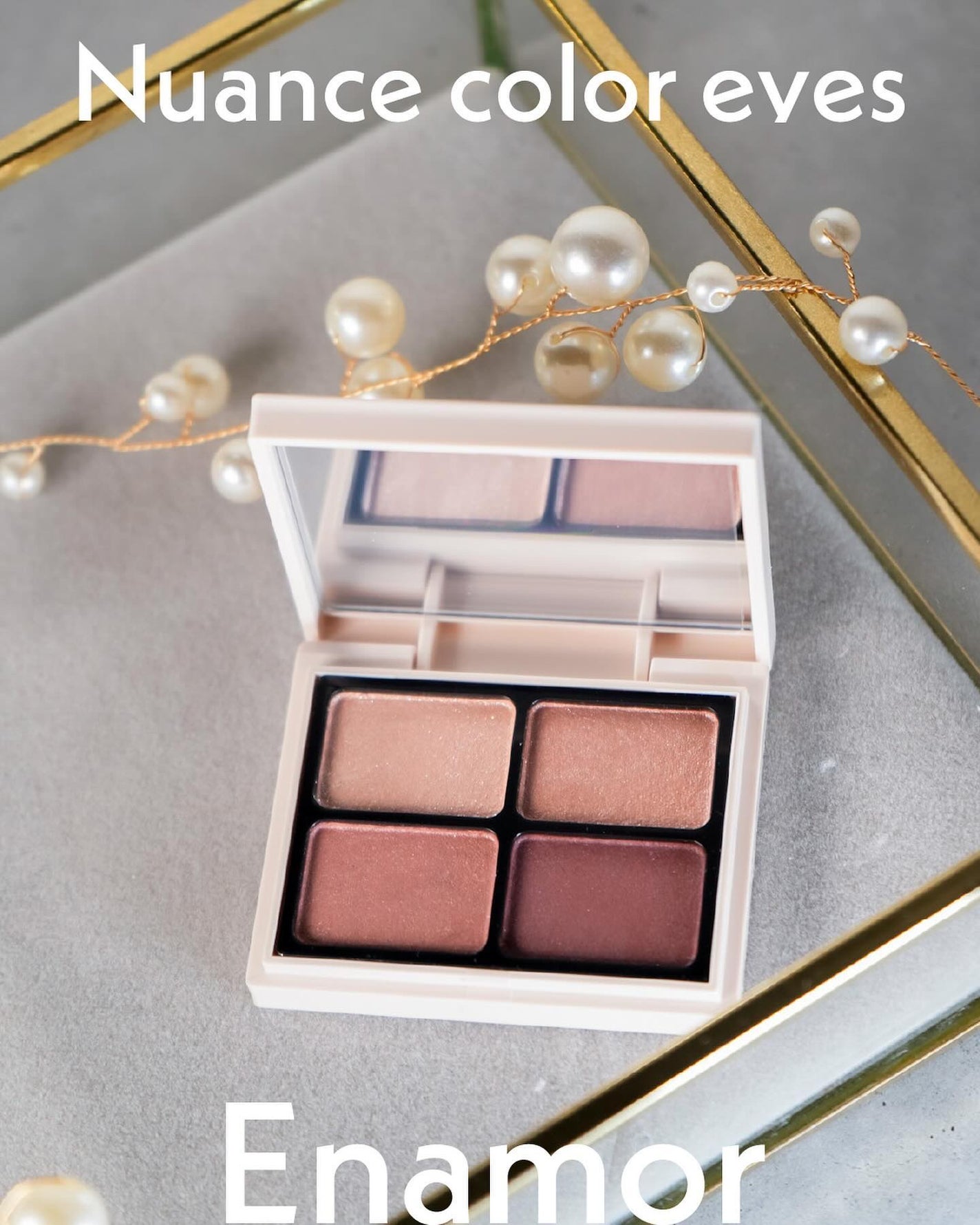 ニュアンスカラーアイズ/Enamor/アイシャドウパレットを使ったクチコミ(1枚目)
