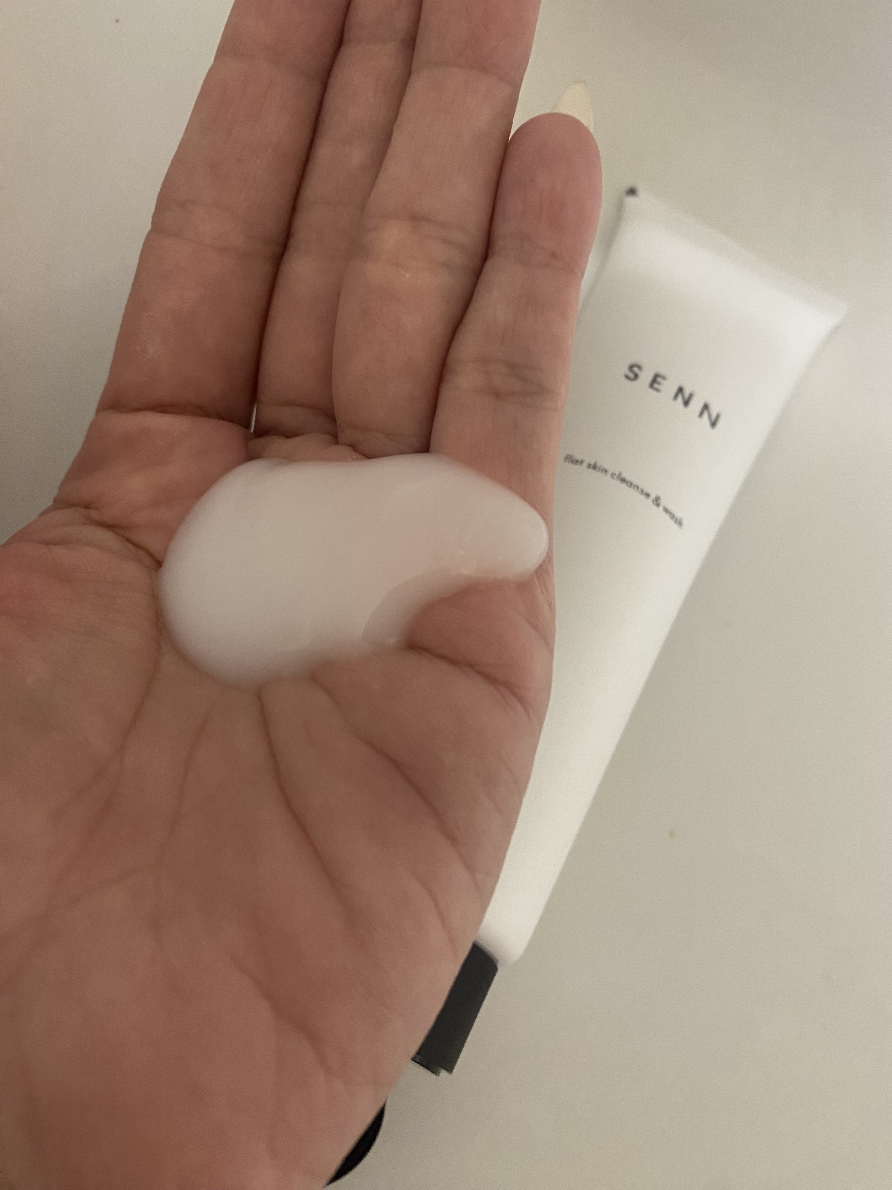 フラットスキン クレンズ＆ウォッシュ/SENN/その他洗顔料を使ったクチコミ（3枚目）