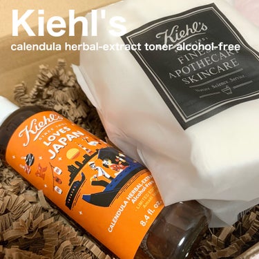 キールズ ハーバル トナー CL アルコールフリー Kiehl‘s LOVES JAPAN 限定エディション 250ml/Kiehl's/化粧水を使ったクチコミ（1枚目）