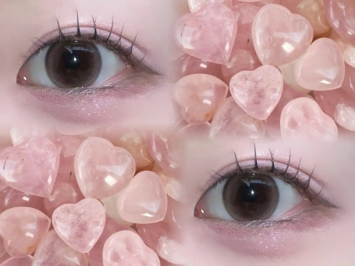 rom’u episode02 1day mottle peach（マトゥルピーチ）/rom’u/ワンデー（１DAY）カラコンを使ったクチコミ（1枚目）