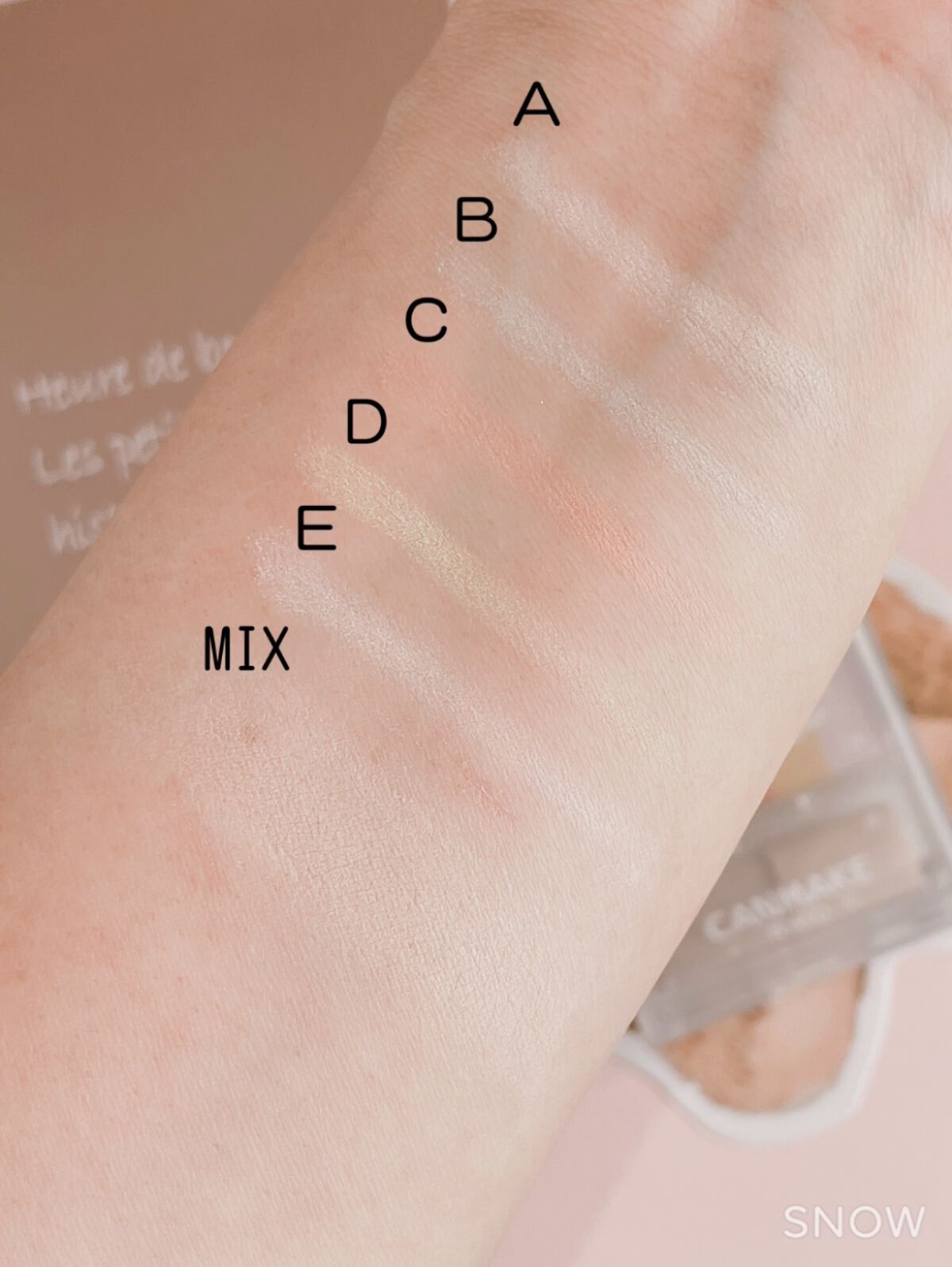 パステルヴェールコンシーラー/キャンメイク/パレットコンシーラーを使ったクチコミ（3枚目）