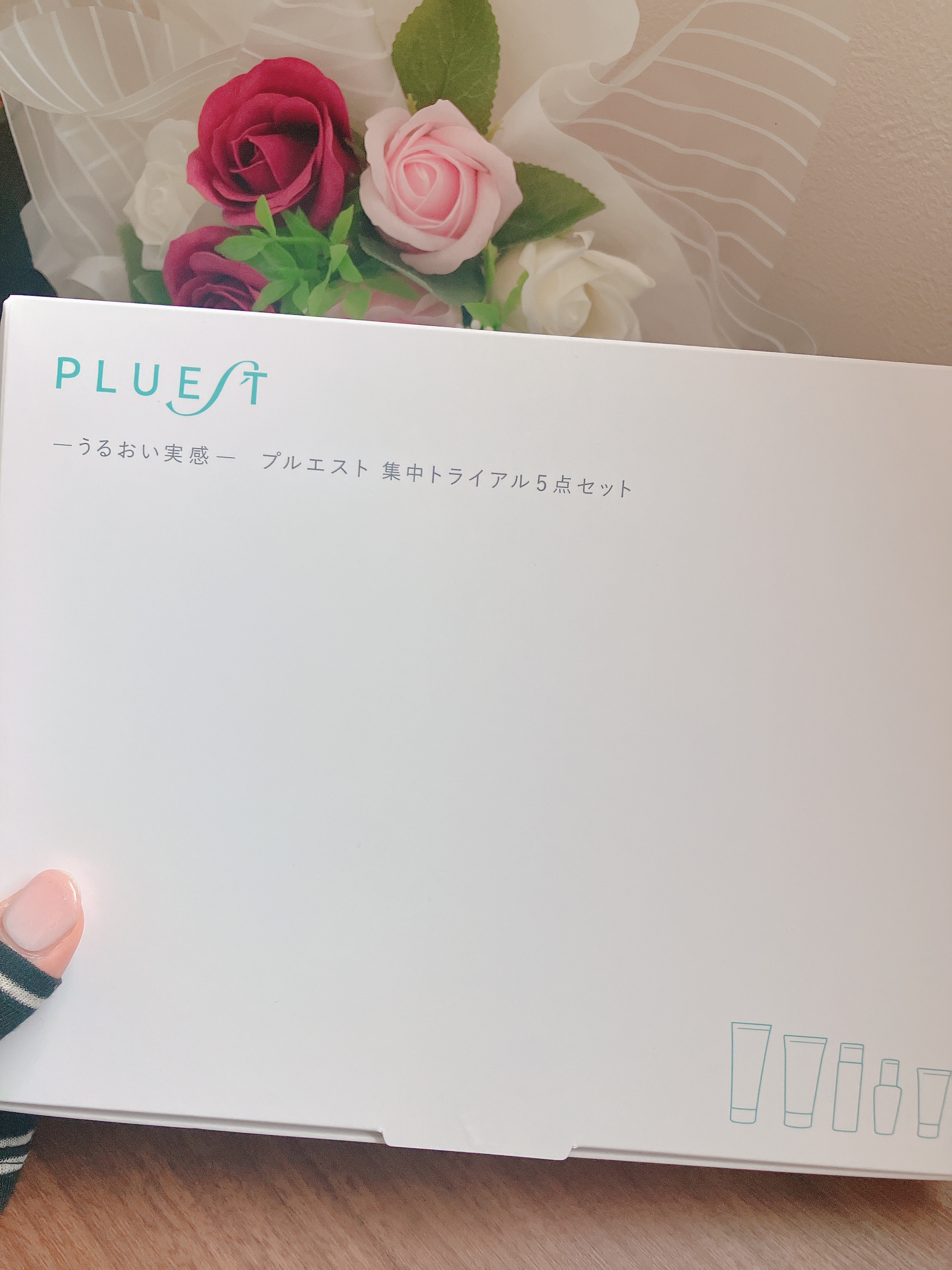 集中トライアル 5点セット/PLUEST/スキンケアキットを使ったクチコミ（3枚目）