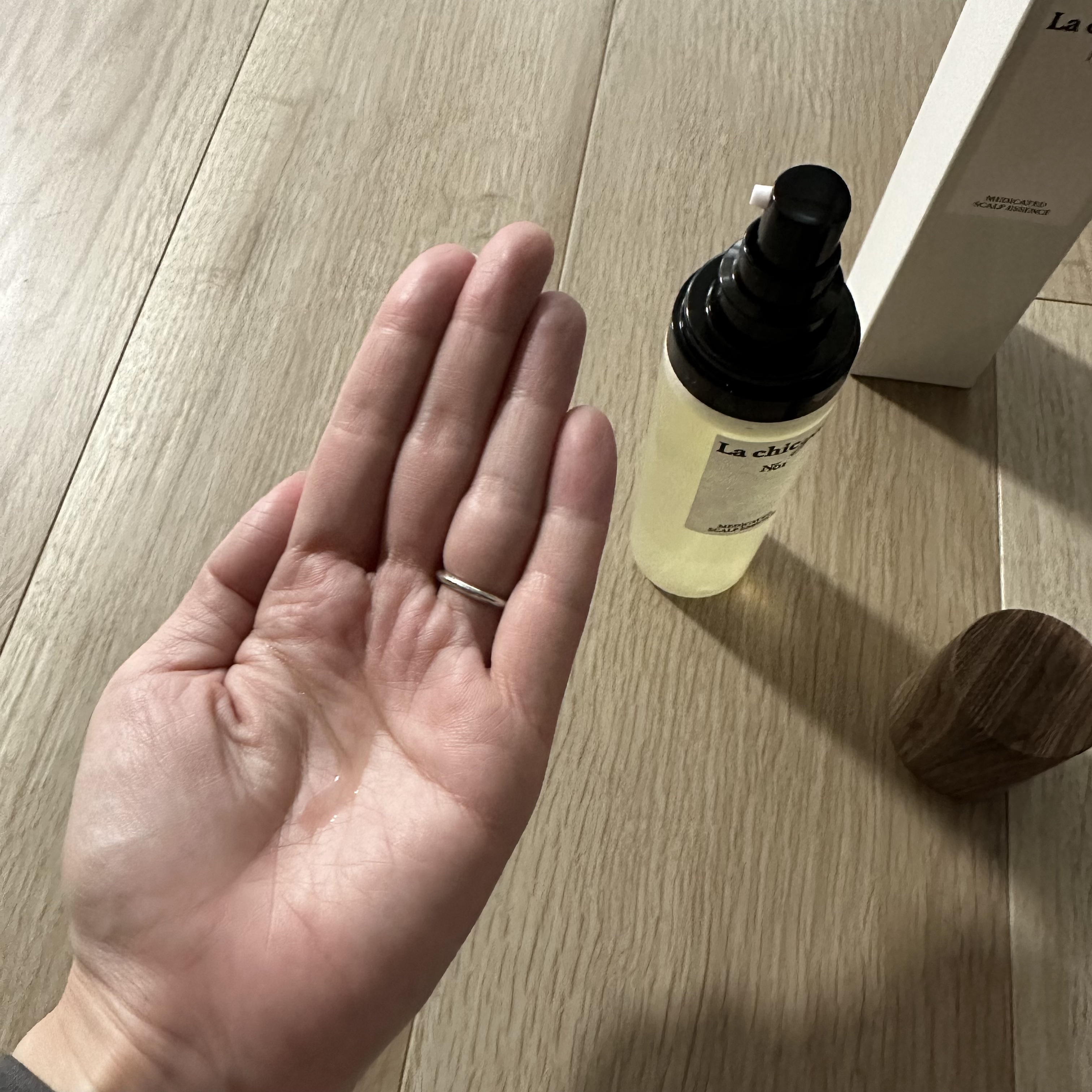 MEDICATED SCALP ESSENCE/La chicyou/頭皮ローションを使ったクチコミ（3枚目）