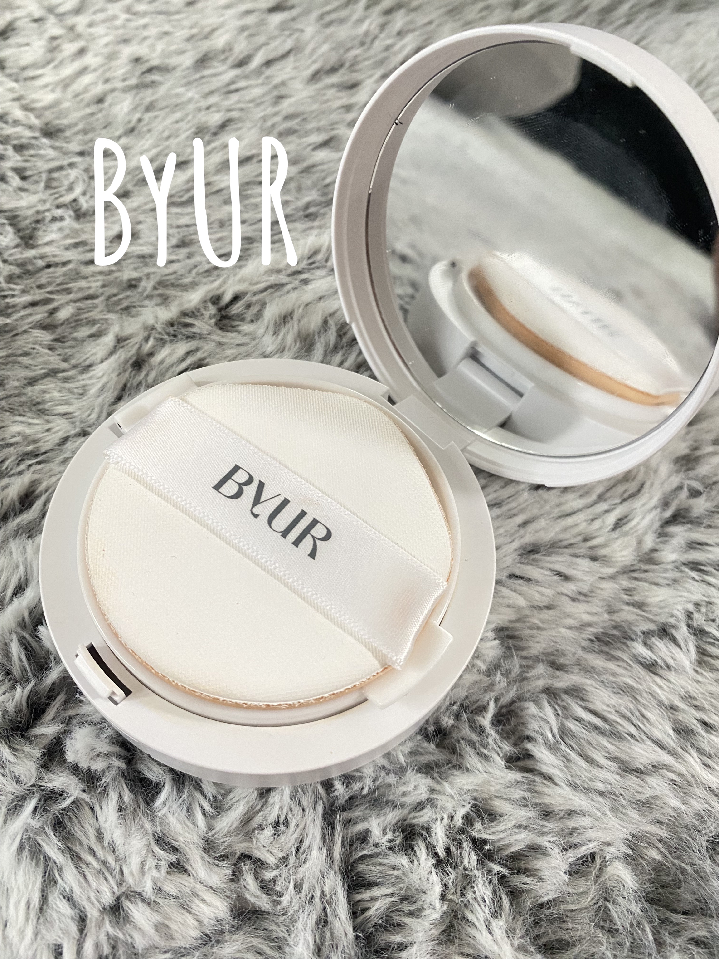 セラムフィット フルカバー グロークッション/ByUR/クッションファンデーションを使ったクチコミ（1枚目）