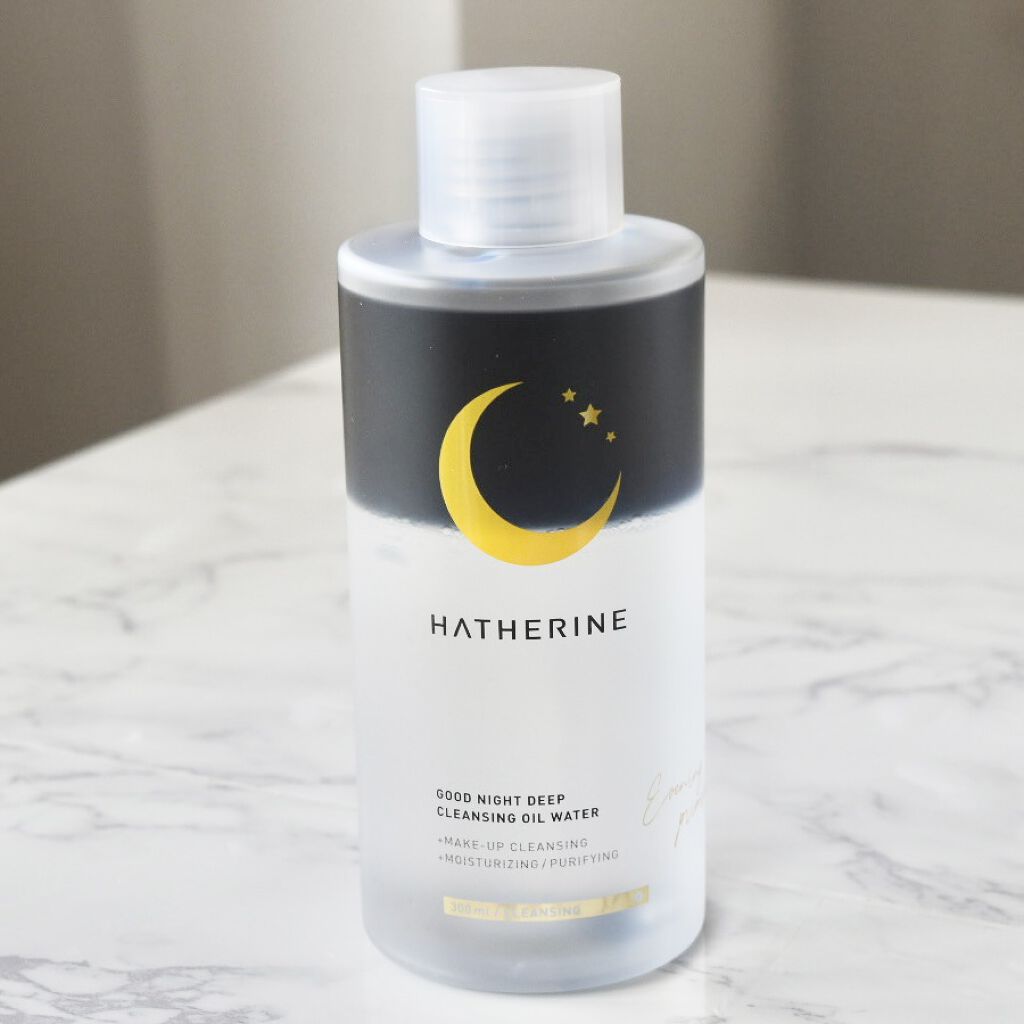 グッドナイト ディープクレンジングオイルウォーター/HATHERINE/オイルクレンジングを使ったクチコミ（2枚目）