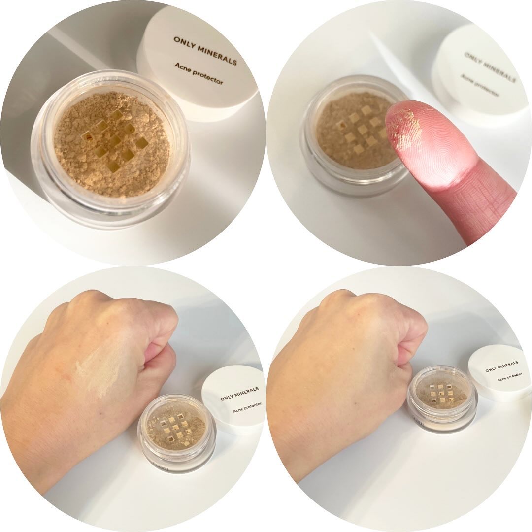 薬用コンシーラー アクネプロテクター/ONLY MINERALS/パウダーコンシーラーを使ったクチコミ（3枚目）