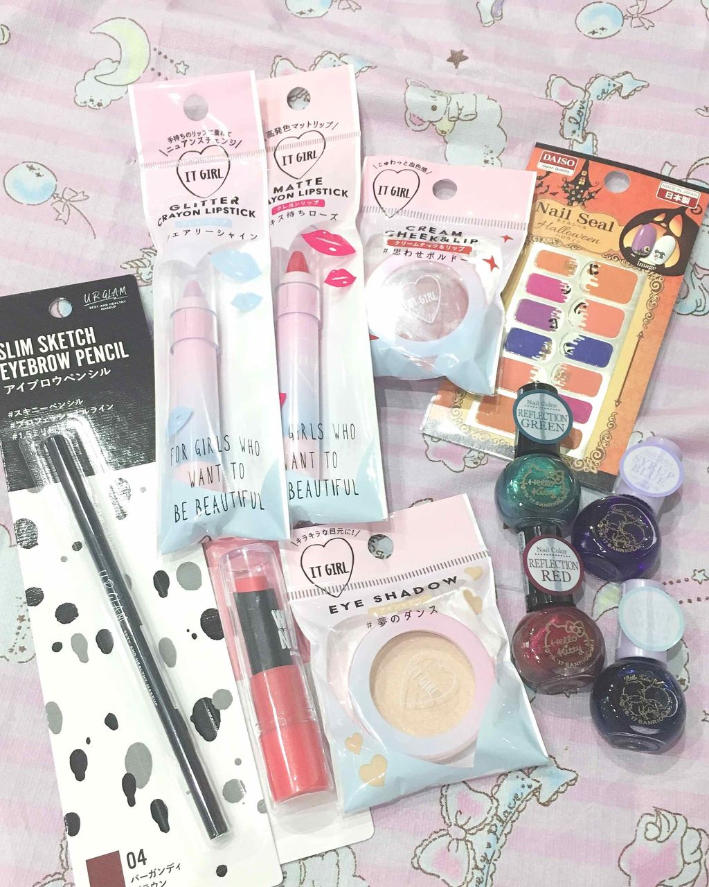 サンリオネイル/DAISO/マニキュアを使ったクチコミ（1枚目）