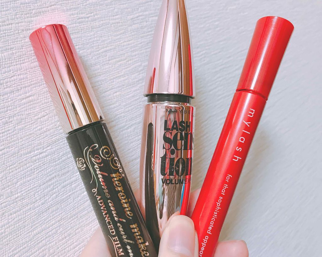 ボリューム＆カールマスカラ アドバンストフィルム/ヒロインメイク/マスカラを使ったクチコミ（1枚目）