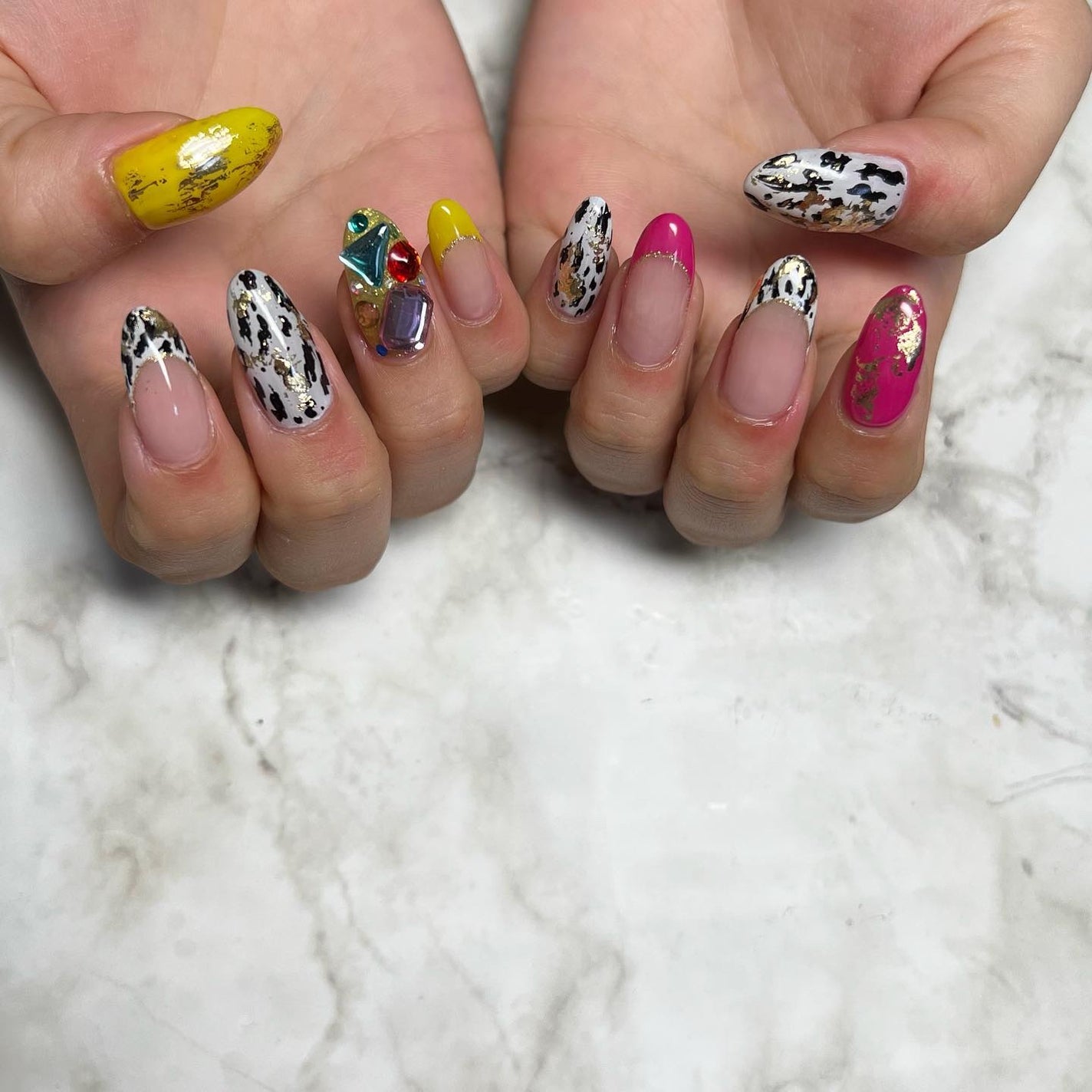 BRG ジェルネイル/DAISO/ジェルネイルを使ったクチコミ(1枚目)