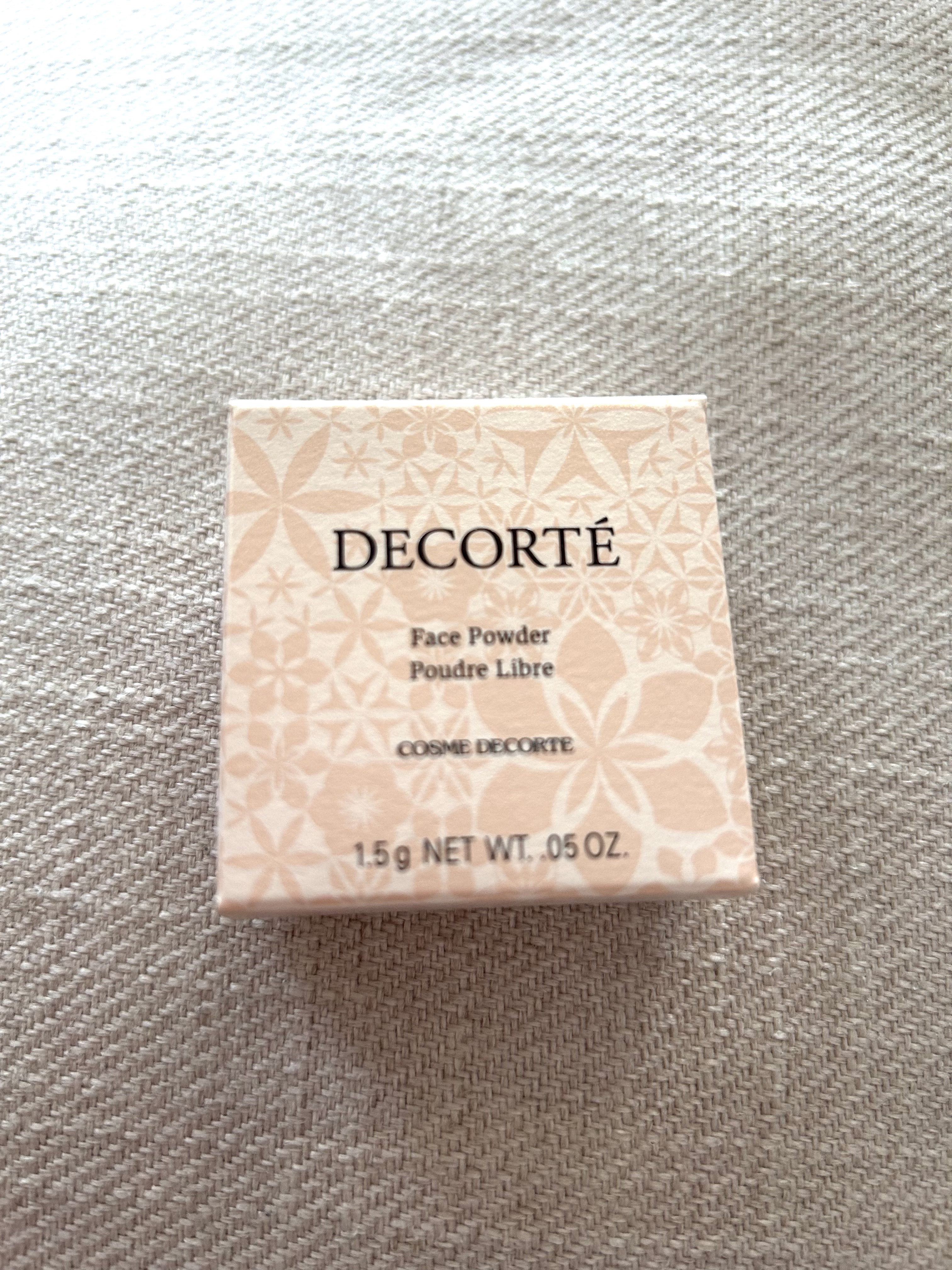 フェイスパウダー/DECORTÉ/ルースパウダーを使ったクチコミ（1枚目）