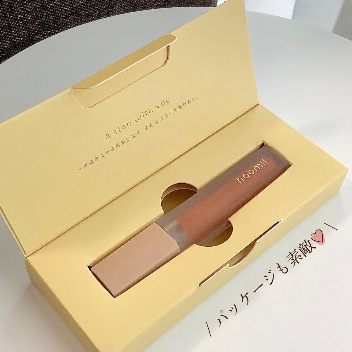 Melty flower lip tint/haomii/口紅を使ったクチコミ(4枚目)