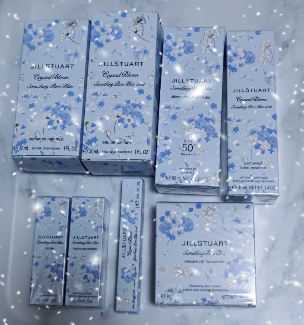 クリスタルブルーム　サムシングピュアブルー セント　オードパルファン ローラーボール10ml【旧 2022年度】/JILL STUART/香水(レディース)を使ったクチコミ（1枚目）