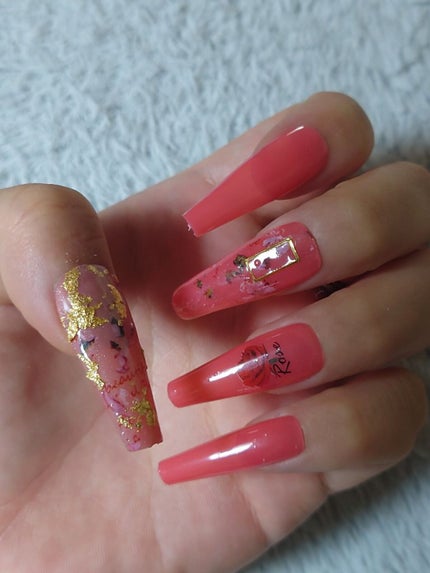 BRG ジェルネイル/DAISO/ジェルネイルを使ったクチコミ(4枚目)