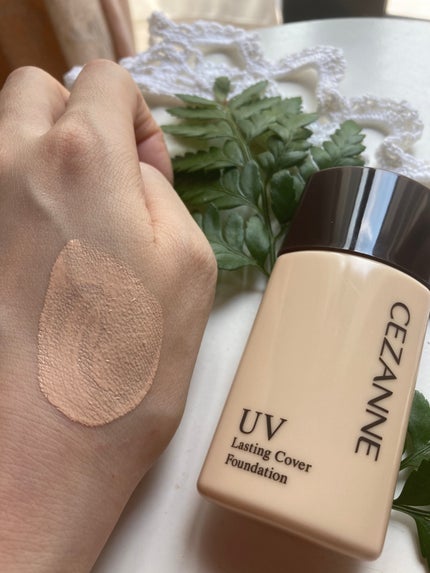 ラスティングカバーファンデーション/CEZANNE/リキッドファンデーションを使ったクチコミ(3枚目)