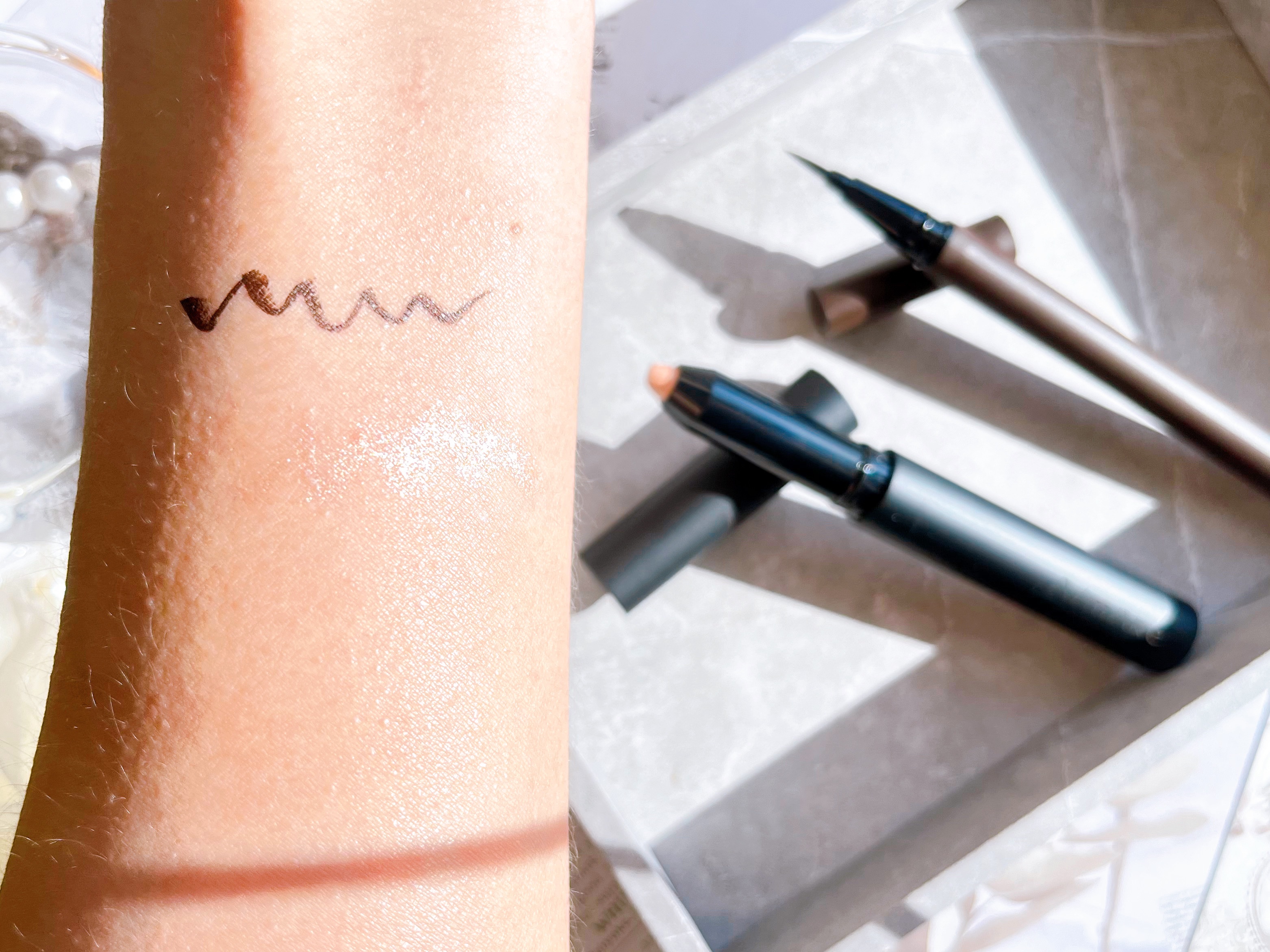 エーメイク マットリキッドアイライナー /A/mAke/リキッドアイライナーを使ったクチコミ（3枚目）