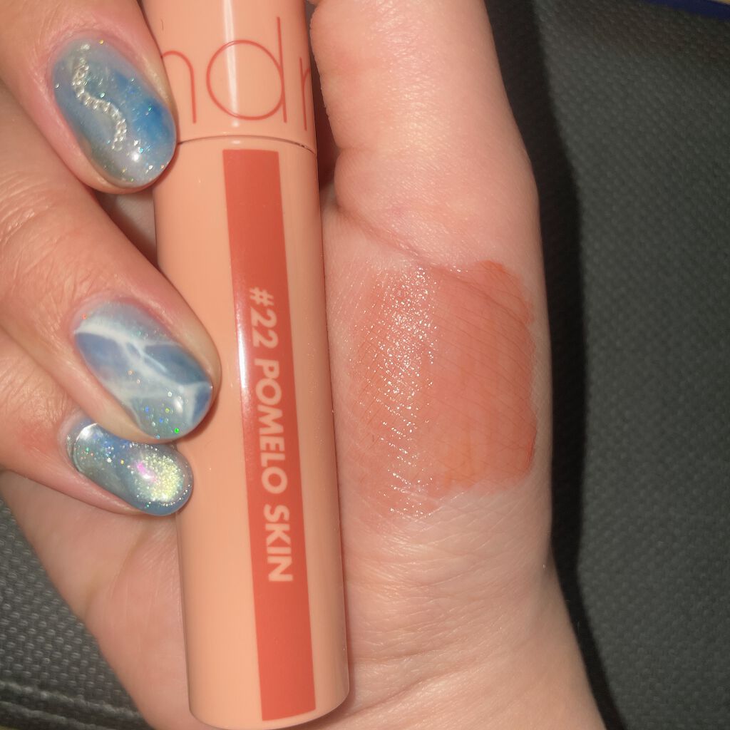 ジューシーラスティングティント/rom&nd/リップティントを使ったクチコミ（3枚目）