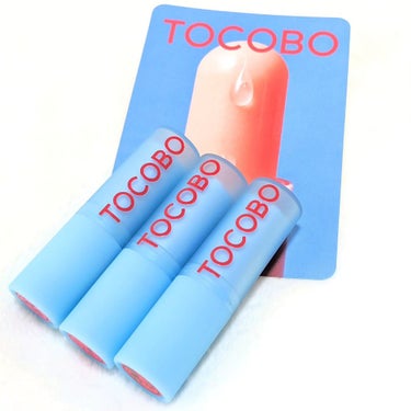 Glass Tinted Lip Balm/TOCOBO/リップケア・リップクリームを使ったクチコミ（2枚目）