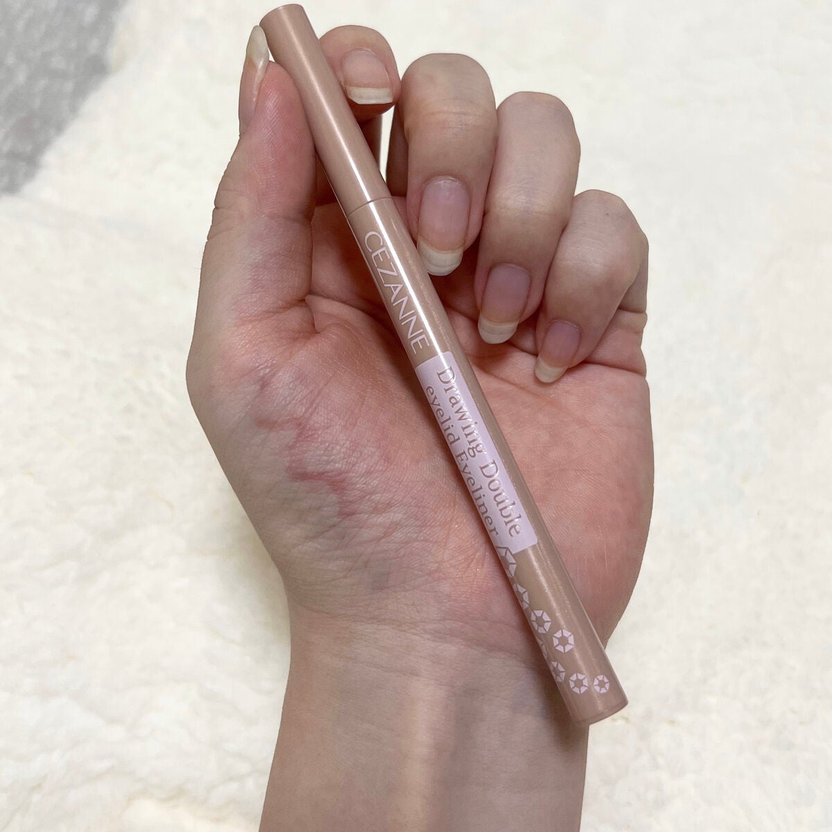 描くふたえアイライナー/CEZANNE/リキッドアイライナーを使ったクチコミ(3枚目)