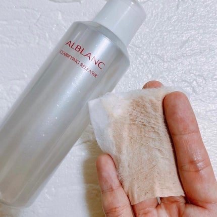クラリファイイング リリーサー/ALBLANC/クレンジングウォーターを使ったクチコミ(4枚目)