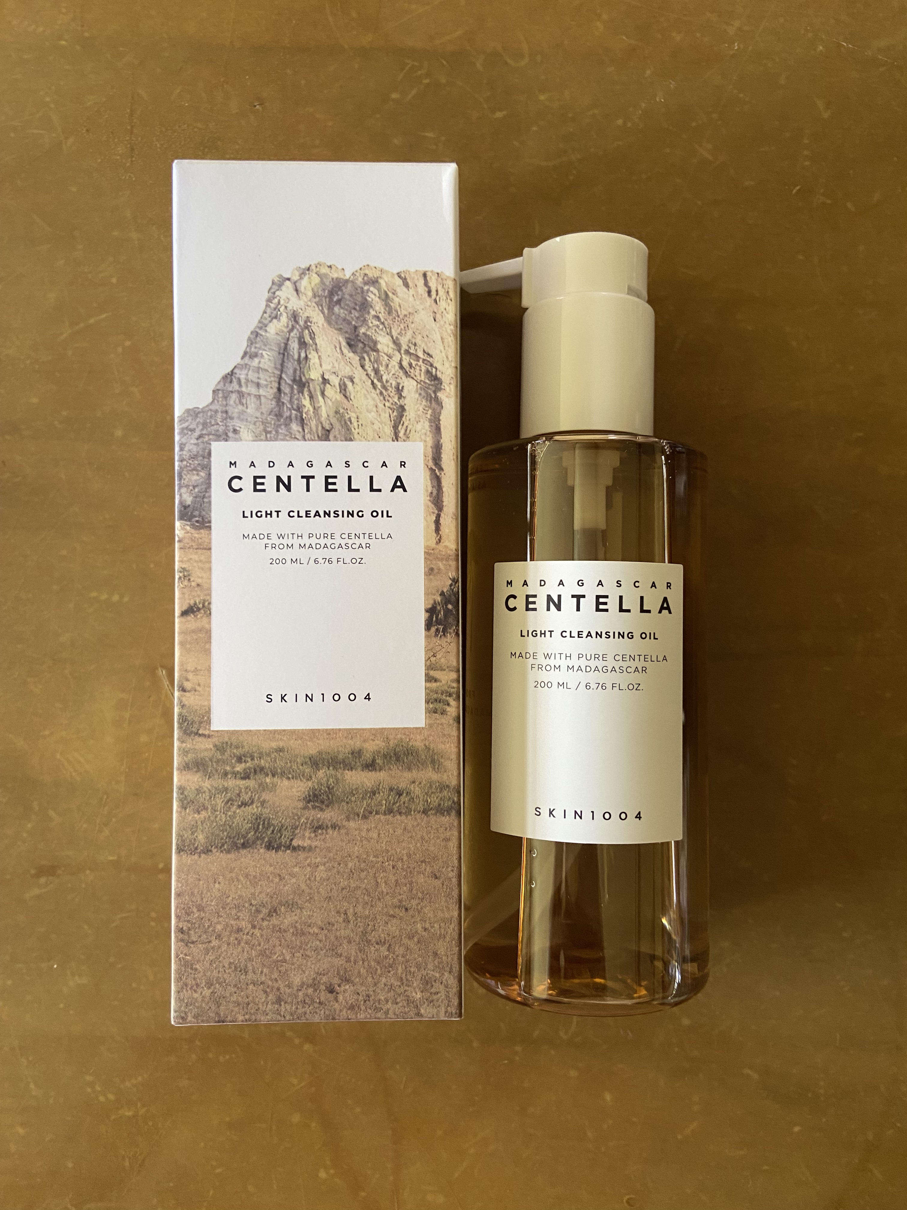 センテラ ライトクレンジングオイル/SKIN1004/オイルクレンジングを使ったクチコミ（1枚目）
