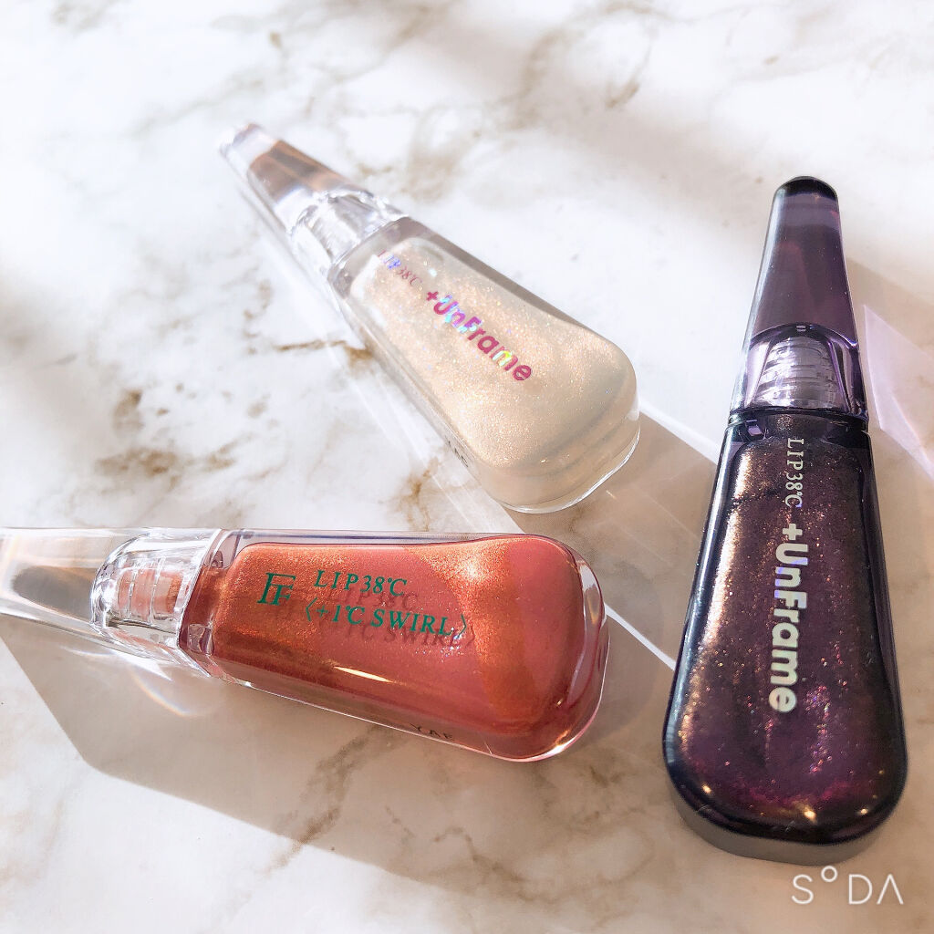 LIP38℃＜+1℃ SWIRL：渦＞/UZU BY FLOWFUSHI/リップケアを使ったクチコミ（1枚目）