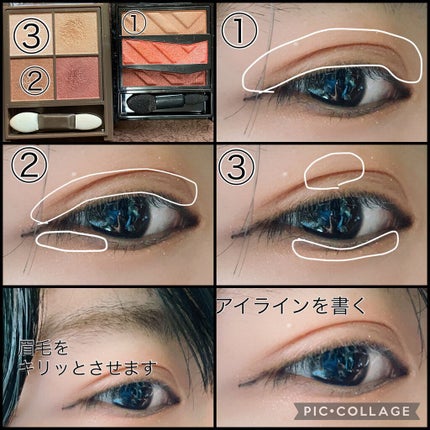 ニュアンスオンアイシャドウ/CEZANNE/アイシャドウパレットを使ったクチコミ(2枚目)