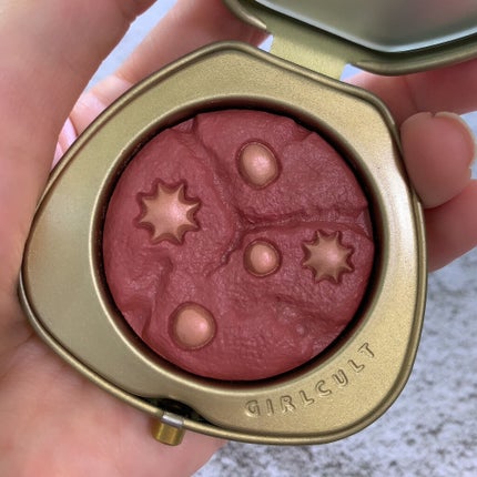 girlcult×セサミストリート クッキーブラッシュ/GirlCult/パウダーチークを使ったクチコミ(5枚目)