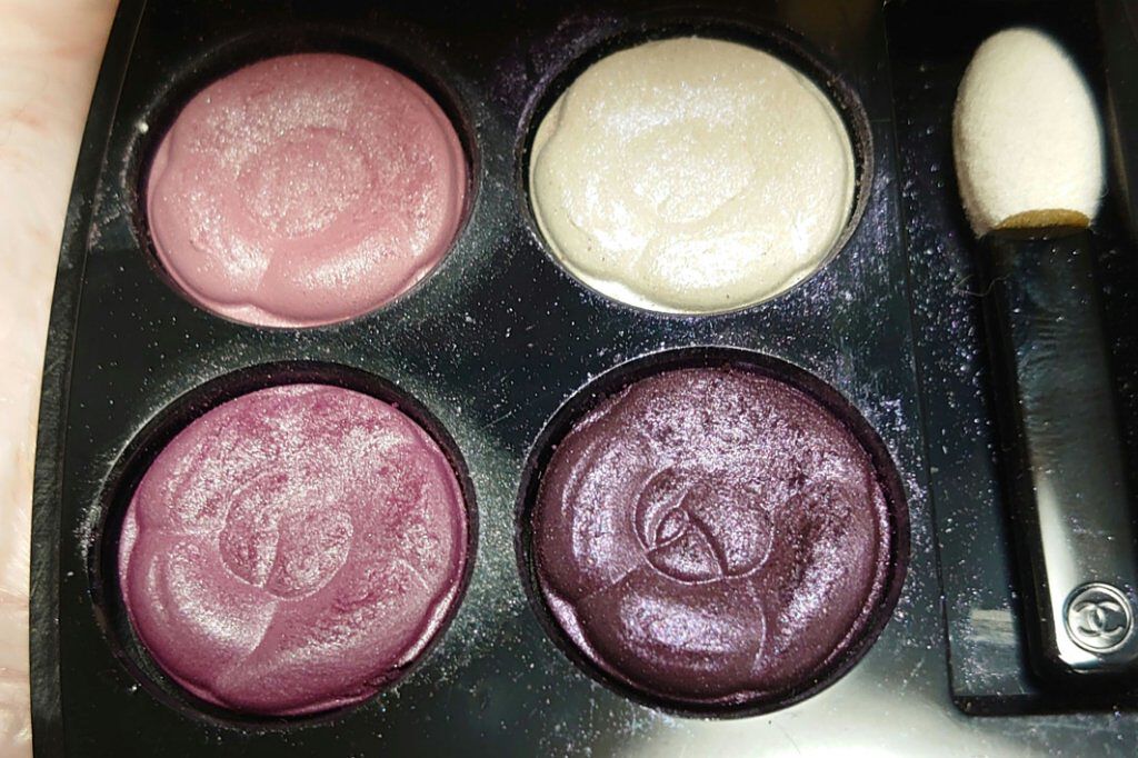 【旧】トリオ ブリック パレット 853　ローズ キャンパス/Dior/アイシャドウパレットを使ったクチコミ（3枚目）