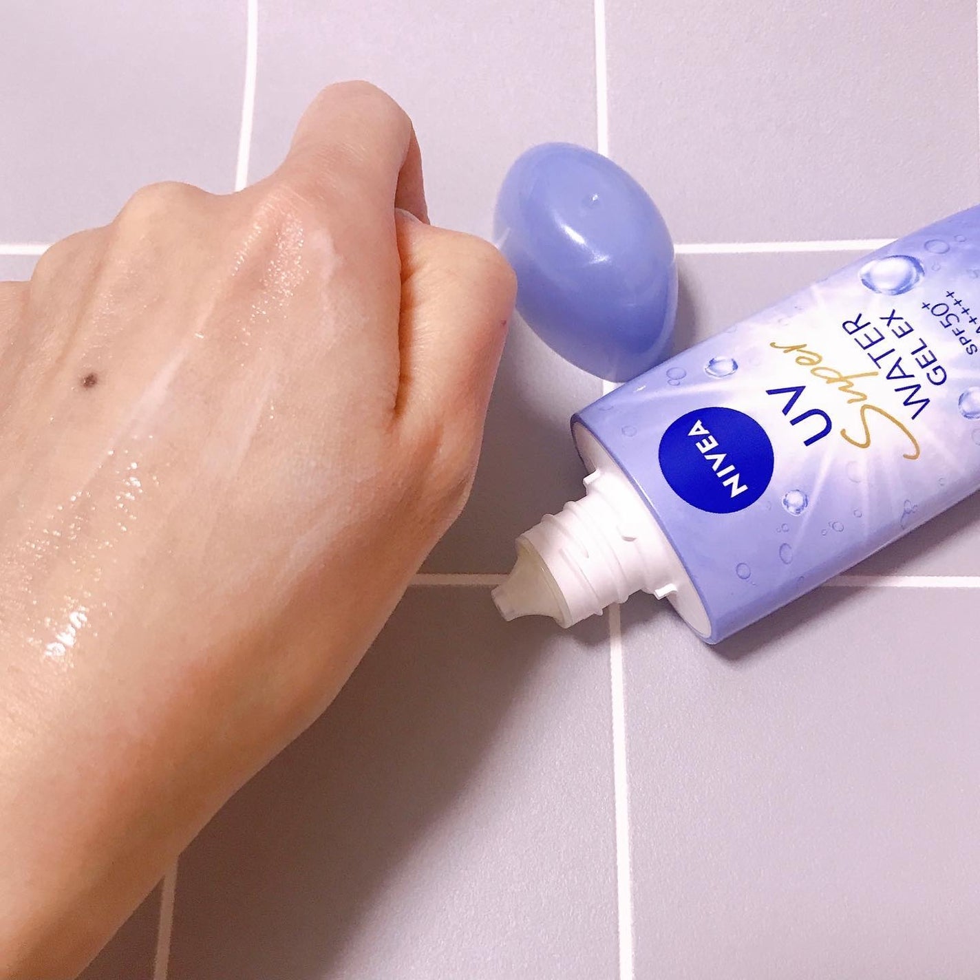 ニベアUV ウォータージェルEX/ニベア/日焼け止めジェルを使ったクチコミ(3枚目)