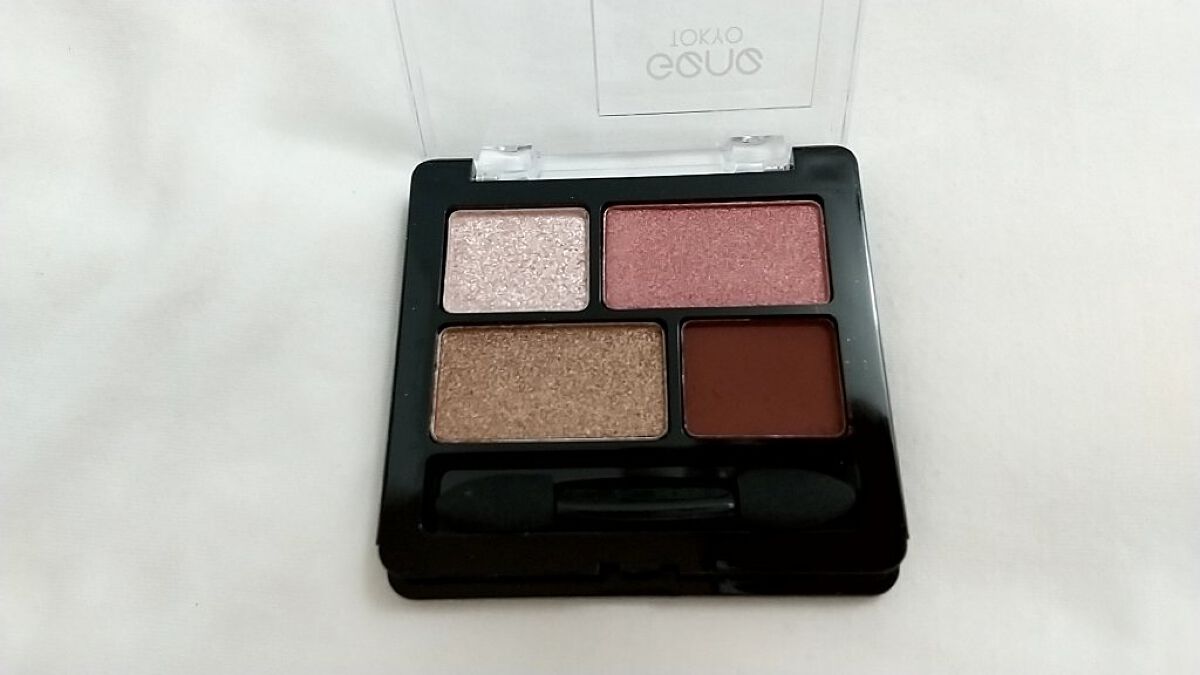 リラクシーアイシャドウ/GENE TOKYO/アイシャドウパレットを使ったクチコミ(2枚目)