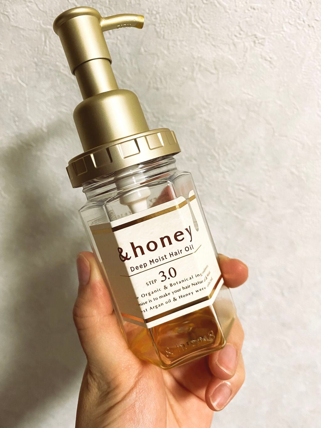 ディープモイスト ヘアオイル3.0/&honey/ヘアオイルを使ったクチコミ(1枚目)