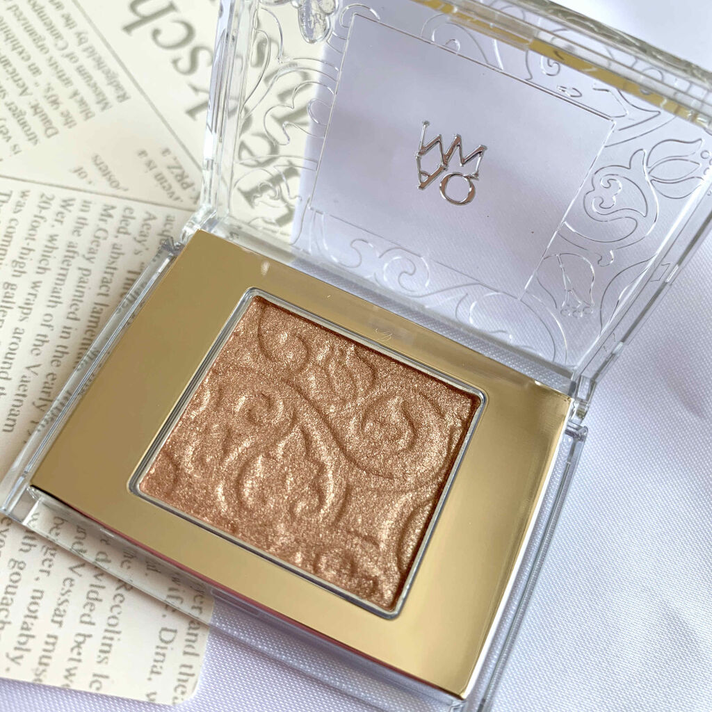 AQ MW シングル アイシャドウ BE352 RICH SUNSET/DECORTÉ/単色アイシャドウを使ったクチコミ（2枚目）