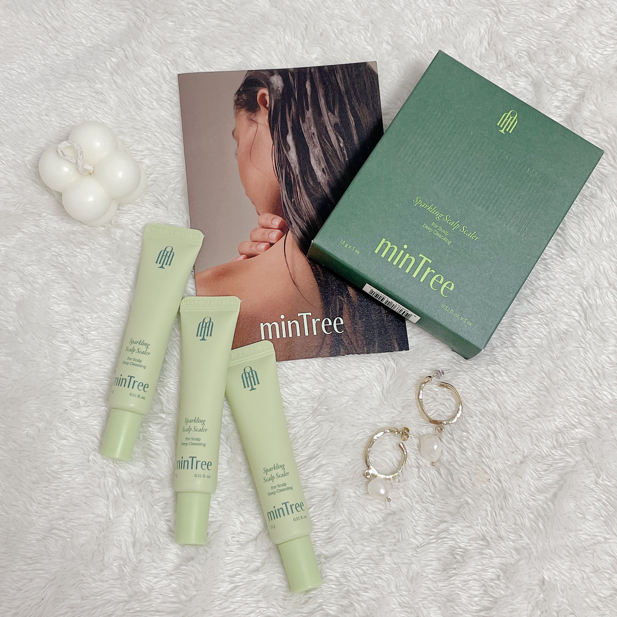 スパークリングスカルプスケーラー/ミンツリー/頭皮ケアを使ったクチコミ（2枚目）