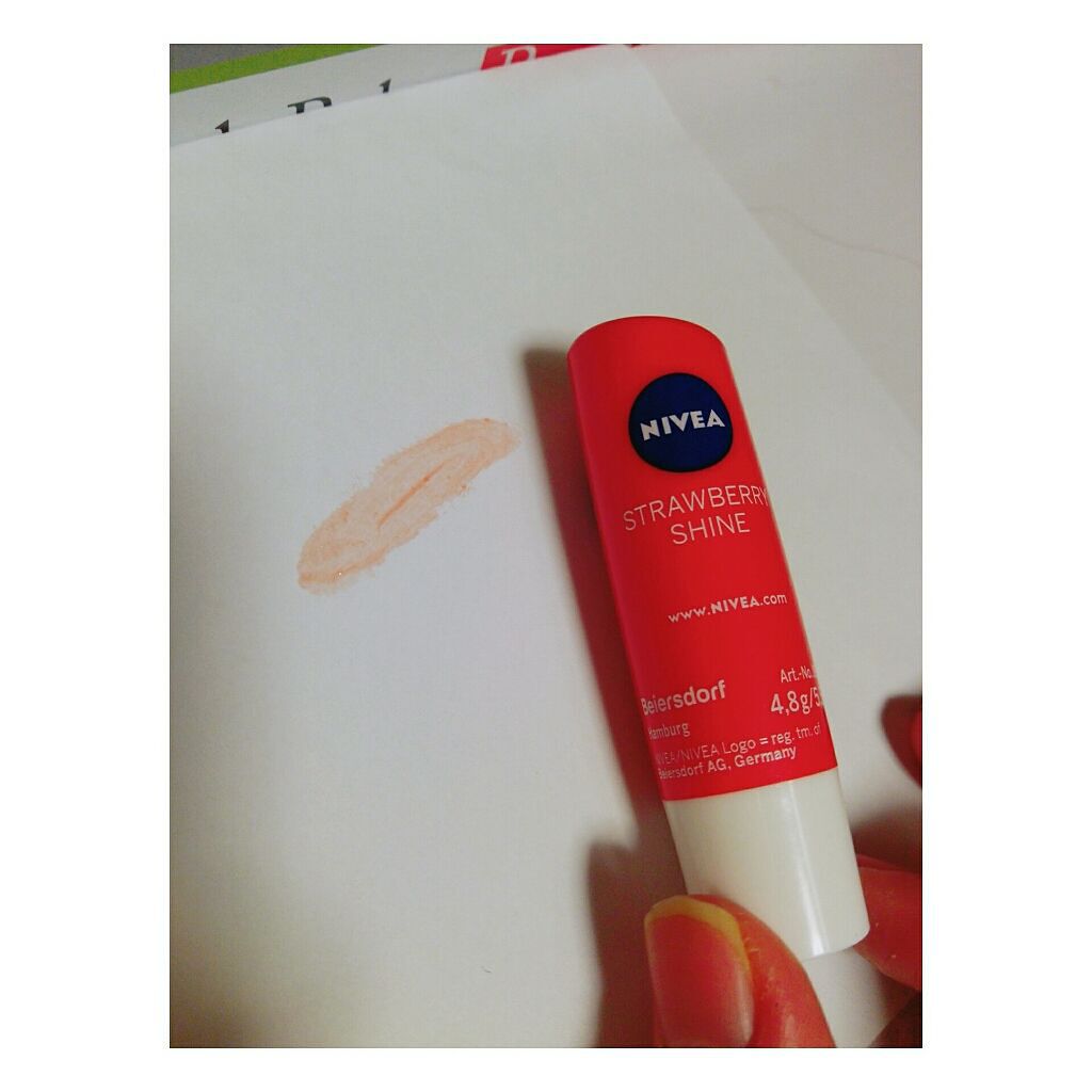 ニベア リップケアシャインシリーズ(韓国限定)/NIVEA(海外)/リップクリームを使ったクチコミ(1枚目)