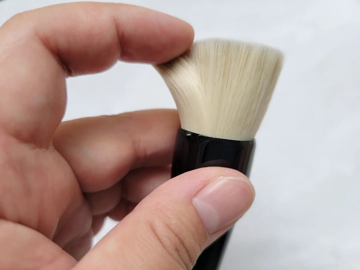 マルチファンデーションブラシ/ブリリアージュ/メイクブラシを使ったクチコミ（3枚目）