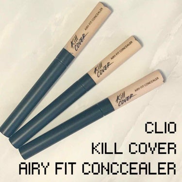 キル カバー エアリーフィット コンシーラー 2.5 IVORY/CLIO/リキッドコンシーラーを使ったクチコミ（1枚目）